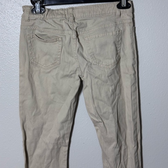 Wonder Nation Girls‎ Kids Khaki Tan School Uniform Pants Straight size 10 Plus. - Picture 5 of 8